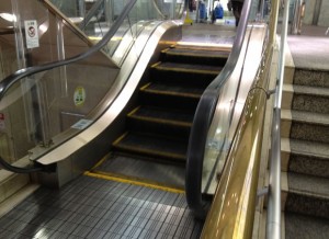 世界一短いエスカレーター