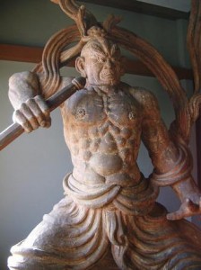 池上本門寺 アントニオ猪木がモデルとなった仁王像