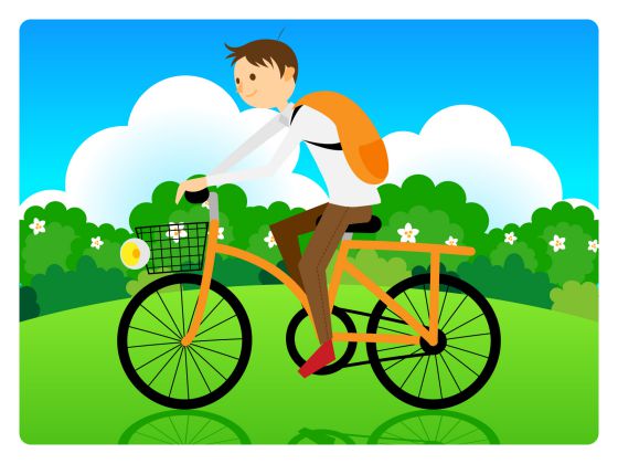 自転車 ちゃりんこ