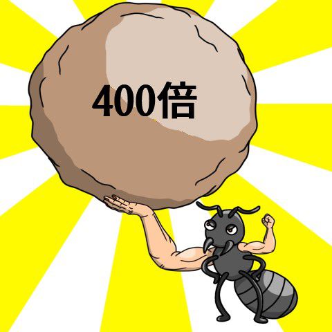 アリのパワー