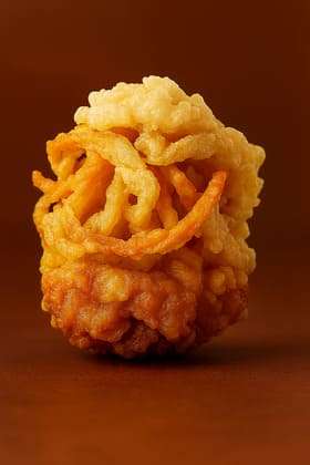 パン粉と卵の2度づけ