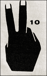 性的な表現を由来とする相手を揶揄・侮辱する仕草(イギリス、オーストラリアなど)