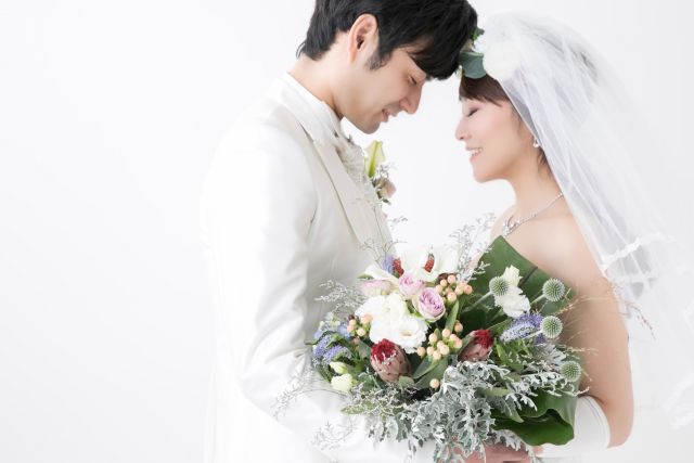 結婚式 花嫁と花婿