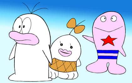 ドロンパ P子 Q太郎